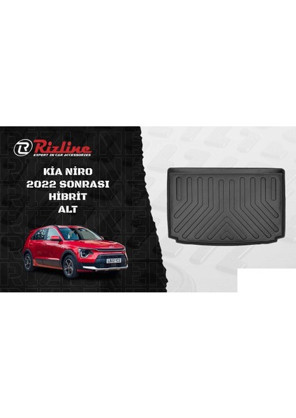Rizline Kia Niro 2022 Sonrası Hibrit 3D Alt Bagaj Havuzu fiyatları