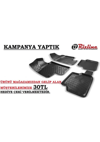 Rizline Opel Astra J 3D Havuzlu Paspas Aynı Gün