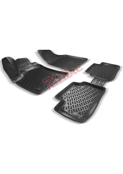 Rizline Volkswagen Jetta 2011 ve Sonrası 3D Havuzlu Paspas - Bagaj Hav...