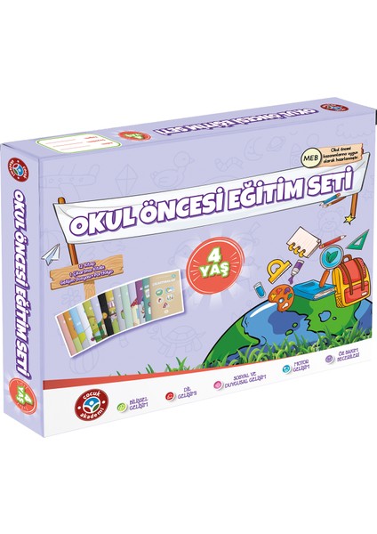 4 Yaş Dikkat Seti ve 4 Yaş Eğitim Seti - Özlem Durhat modelleri