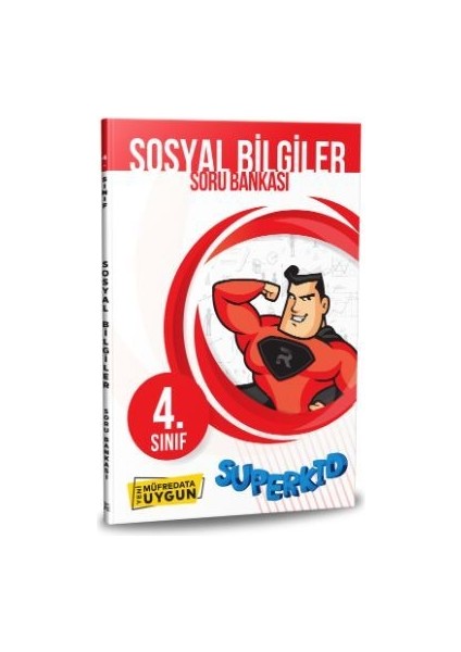 Referans 4. Sınıf Sosyal Bilgiler Superkıd Soru Bankası Referans Yayınları