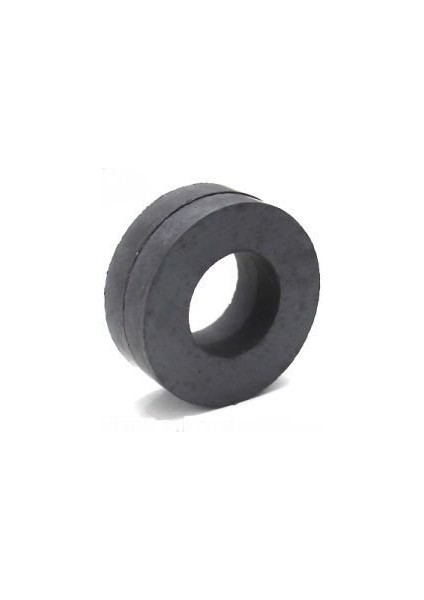 Mıknatıs, 2 Adet 80MM x D40MM x 15MM Güçlü Ferrit Kömür Seramik Halka Mıknatıs