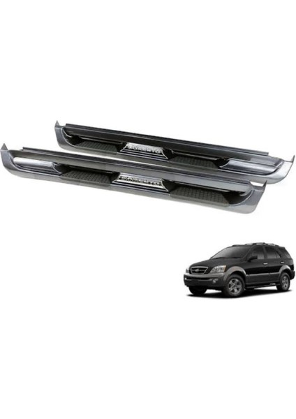 Kıa Sorento Yan Basamak 2003-2006 Sıde Step Oem Style Grey