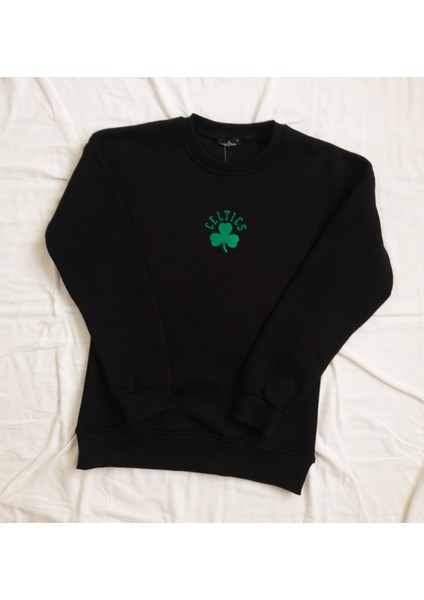 Siyah Erkek Sweatshirt