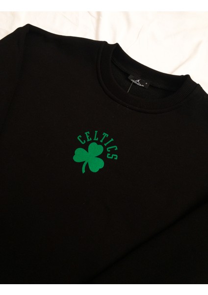 Siyah Erkek Sweatshirt