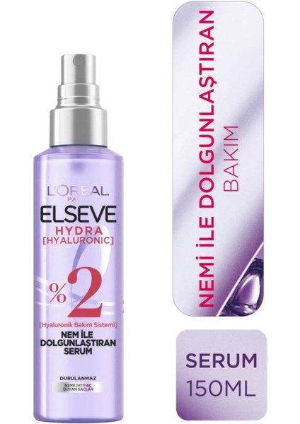Hydra [Hyaluronic] Nem İle Dolgunlaştıran Saç Bakım Seti - Şampuan & Saç Bakım Kremi & Serum modelleri