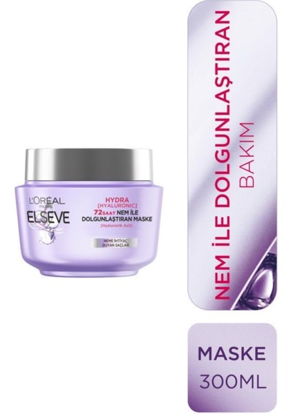 Hydra [Hyaluronic] Nem İle Dolgunlaştıran Duş Bakım Seti - Şampuan & Saç Bakım Kremi & Maske fiyatları