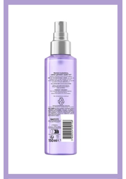 Hydra [Hyaluronic] Nemi Hapseden Saç Bakım Kremi 390ml Ve Nem İle Dolgunlaştıran Serum 150ml modelleri