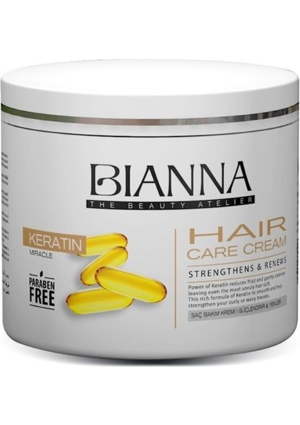 Tazeaktar Bianna Saç Maskesi Keratin 500ml