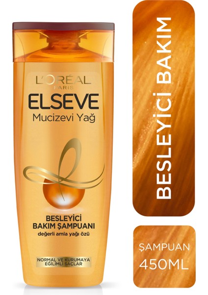 Mucizevi Yağ Bakım Şampuanı 450 Ml & Bakım Kremi 360 Ml & Bukle Belirginleştirici Saç Bakım