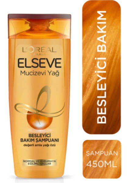 Mucizevi Yağ Besleyici Bakım Şampuan 450ml 3'Lü Set fiyatları