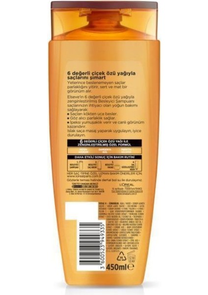 Mucizevi Yağ Besleyici Bakım Şampuan 450ml 3'Lü Set modelleri