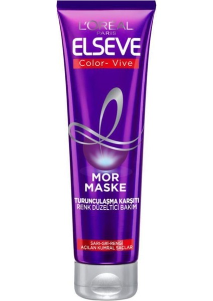 Renk Koruyucu Bakım Şampuan 450ml & Turunculaştırma Karşıtı Mor Şampuan & Mor Maske fırsatları