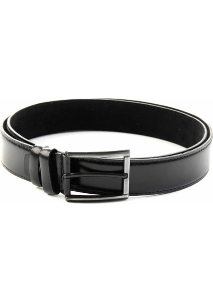 Siyah Mat Leather Erkek Kemer U08657200903