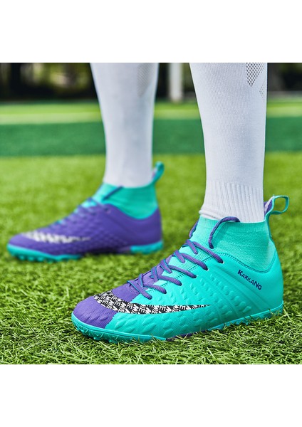 Ag/fg Artı Boyutu 32-46 Futbol Ayakkabıları Kramponlar Çim Eğitimi Ultra Hafif Ayak Bileği Çim Futbolu (Yurt Dışından) fırsatları