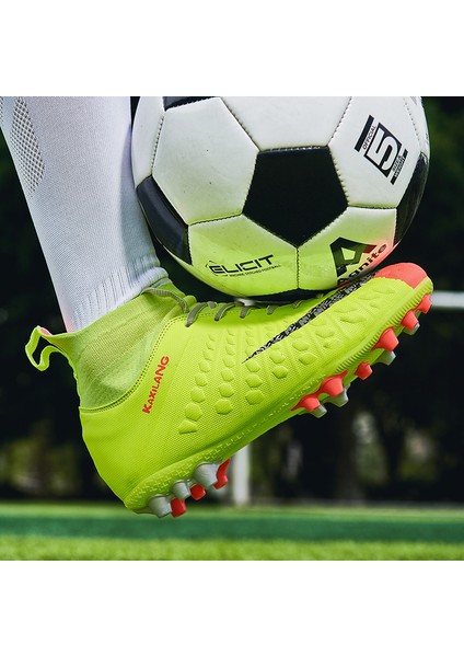 Ag/fg Artı Boyutu 32-46 Futbol Ayakkabıları Kramponlar Çim Eğitimi Ultra Hafif Ayak Bileği Çim Futbolu (Yurt Dışından) fiyatları