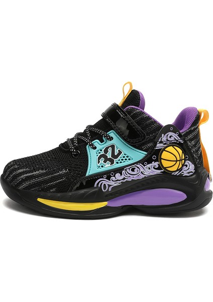 Çocuk Basketbol Ayakkabıları Boys Sneakers Çocuklar Için Kaymaz Spor Ayakkabıları (Yurt Dışından) modelleri