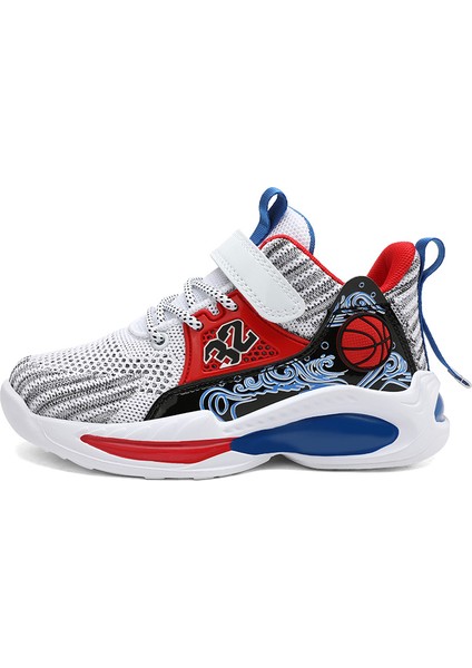 Çocuk Basketbol Ayakkabıları Boys Sneakers Çocuklar Için Kaymaz Spor Ayakkabıları (Yurt Dışından)