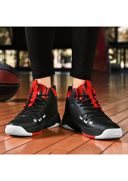 Erkek Basketbol Ayakkabıları Spor Ayakkabıları Spor Salonu Antrenman Atletik Ayakkabıları (Yurt Dışından) modelleri
