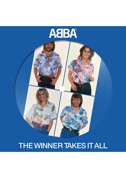 Abba The Winner Takes It All (Limited Edition - Picture Disc) - Single Plak