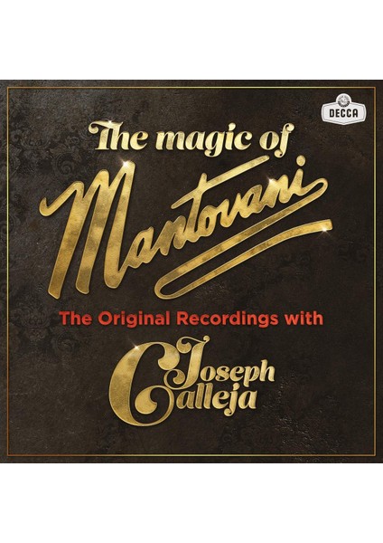 Joseph Calleja, Mantovani Orchestra, Annunzio Mantovani The Magic Of Mantovani - Plak