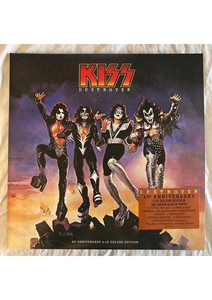 Kiss Destroyer (45TH Anniversary Edition) - Plak