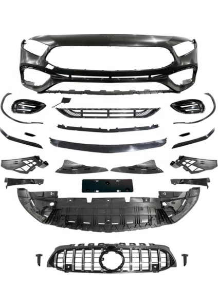 Mercedes W177 2019+ A45 Ön Tampon Panjur Seti indirimleri