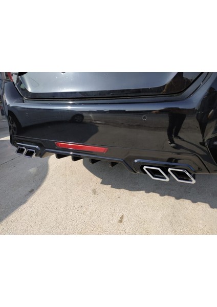 Honda Cıvıc Fc5 2016-2020 Difüzör Kare Egzoz Piano Black fırsatları