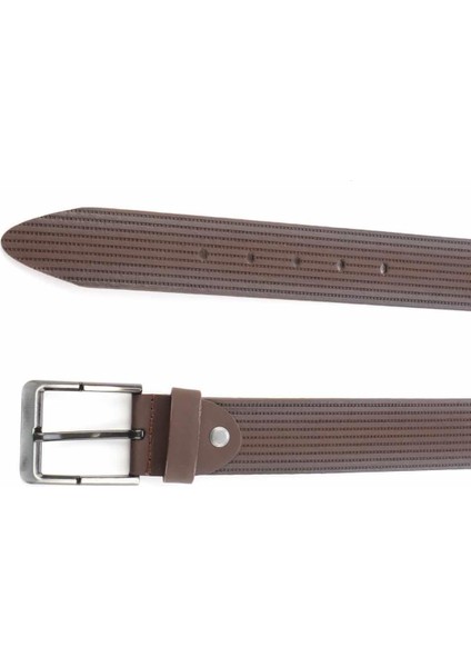 Kahve Nubuk Leather Erkek Kemer U08657041501