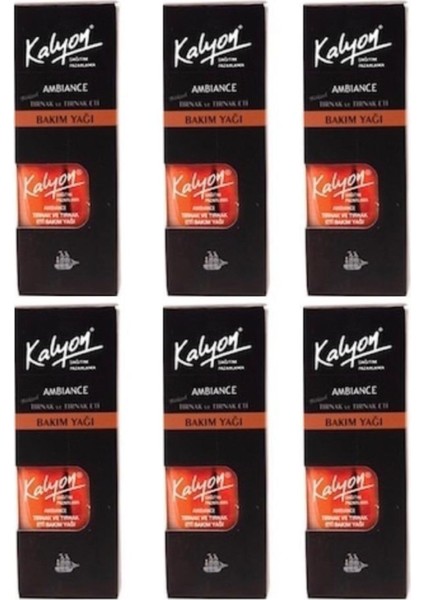 Tırnak ve Tırnak Eti Bakım Yağı 11 ml 6'lı Set