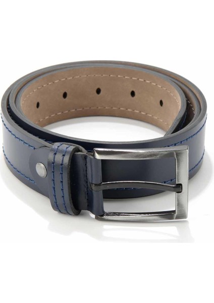 Lacivert Leather Erkek Kemer U08657093003 fiyatları