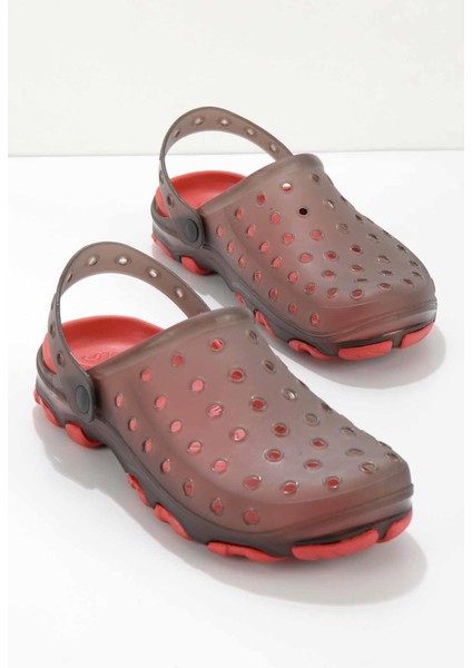 Kırmızı Pvc Erkek Terlik E04147179159