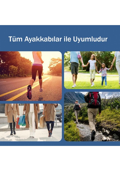 BG192 | Yumuşak Masaj Noktalı, Memory Foam Ayakkabı Tabanı, Klasik Ayakkabılar İçin İç Tabanlık