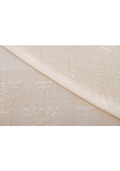 Ayda Jakar Polyester Kumaş Bej Runner 45X150 cm - 1416