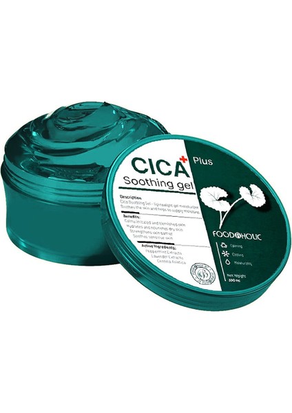 Saf Organik Yatıştırıcı Kore Cica Soothing Jel Krem