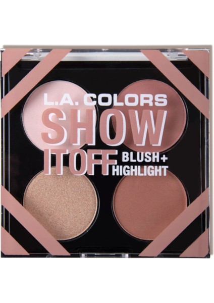 L.A. Colors L.a Colors La Colors Show It Off Blush ve Aydınlatıcı