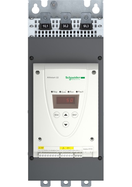 Schneider ATS22C11Q Yumuşak yolverici 100A 55kW Soft Starter