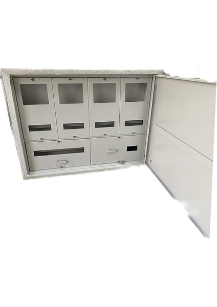 4 Trifaze Sayaç Panosu Sıva Altı