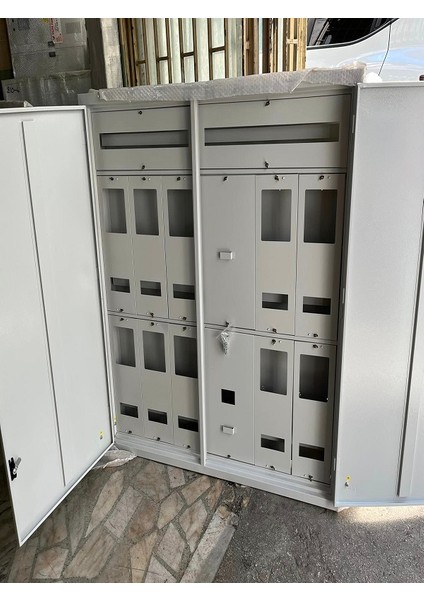 10 Trifaze Sayaç Panosu Sıva Altı