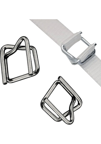 Polyester Kompozit Çember Için Bukle Tel Toka 32 mm