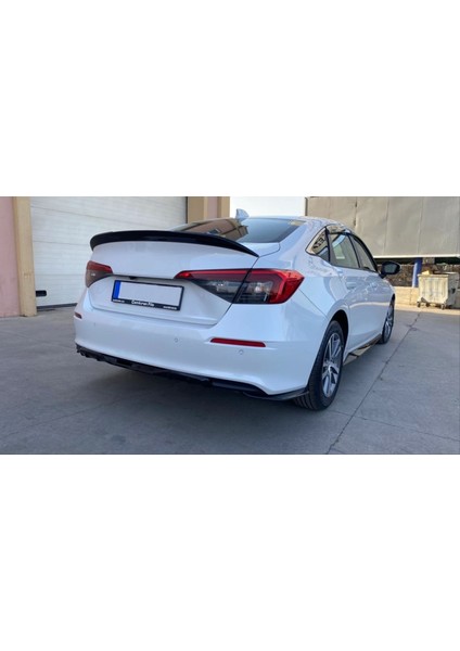 2022 Cıvıc Aero Spoiler - Piano Black (Parlak Siyah) fırsatları