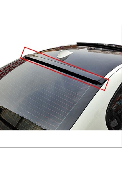 Bmw 5 Serisi G30 Cam Üstü Spoiler - Piano Black (Parlak Siyah) fırsatları