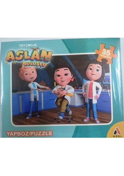 Puzzle Yapboz Aslan Buluşçu 35 Parça 3+ Yaş