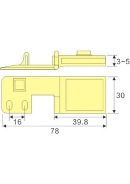 Cam Menteşe Çıt Çıt 30MM fiyatları