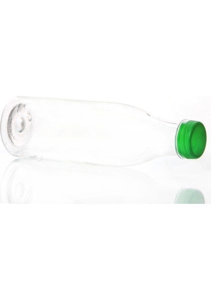650ML Pet Yuvarlak Şişe ve Yeşil Kapak(68 Adet)