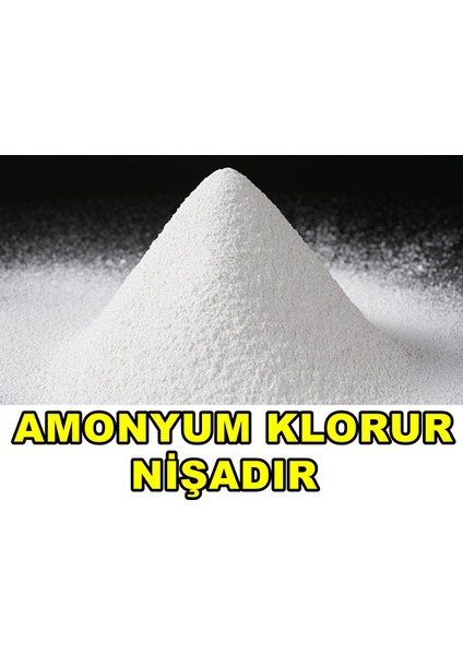 Amonyum Klorür - Toz Nişadır - NH4CL %99.7 Chem Pure