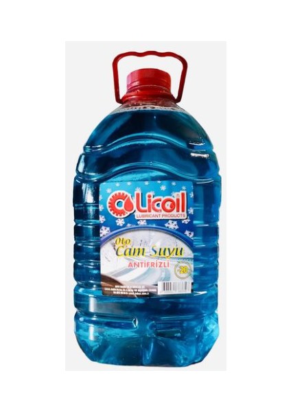 Antifrizli&Parfümlü Oto Cam Suyu 5 Lt -20c  Derece