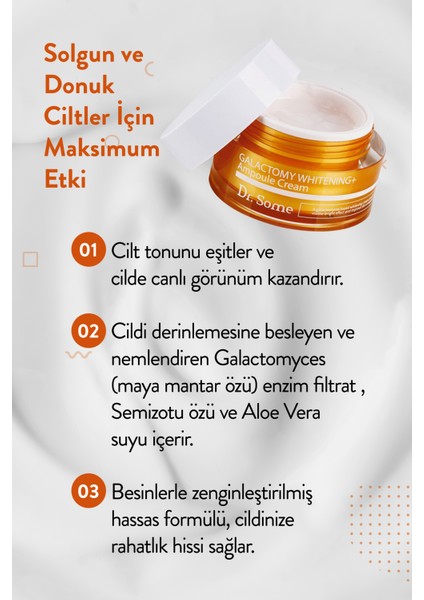 Maya Özlü Cilde Aydınlık Görünüm Veren Leke ve Kore Yüz Kremi 50ML fiyatları