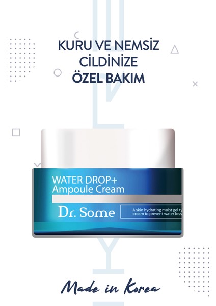 Hyalüronik Asit Bazlı Yoğun Nemlendirici ve Kore Yüz Kremi 50ML