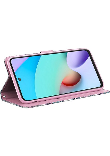 Lr Joyful Xiaomi 11T 5G / 11T Pro 5G Pu Deri Flip Case Zarif 3D Desen Baskı Manyetik Kapanma Stand Cüzdan Telefon Kapağı Kayışlı (Yurt Dışından)